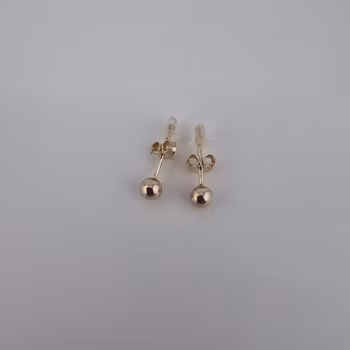 Enkel örhänge Silver Smycken 0.3 cm