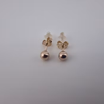 Enkel örhänge Silver Smycken 0.3 cm