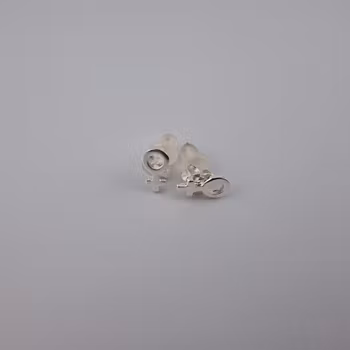 Örhänge Silver Smycken 0.8 x 0.4 cm