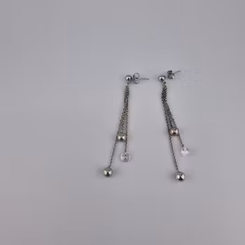 Långa örhänge Silver Smycken 6.0 cm