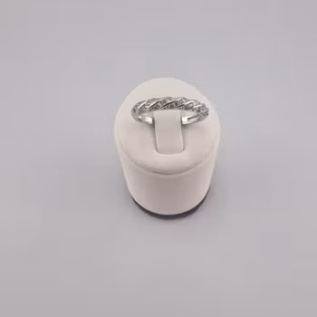 Damring med Zirkonsten Ringar Silver Smycken