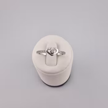 Hjärtat ring Ringar Silver Smycken