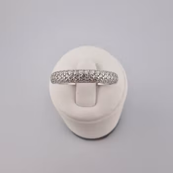 Damring med Zirgonsten Ringar Silver Smycken