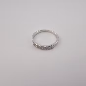 Damring med Zirkonsten Ringar Silver Smycken
