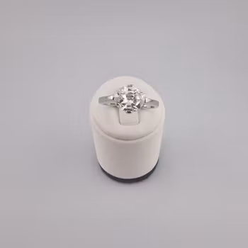 Damring med Zirkonsten Ringar Silver Smycken