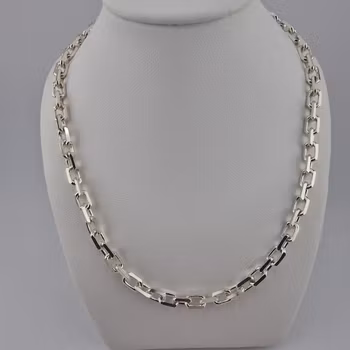 Ankar Halsband 60cm Silver Smycken 60.0 cm