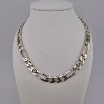 Figaro Halsband Silver Smycken 50.0 cm