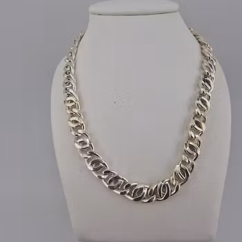 Bismark Halsband Silver Smycken 55.0 cm