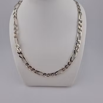 Figaro Halsband Silver Smycken 55.0 cm