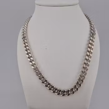 Pansar Halsband Silver Smycken 50.0 cm