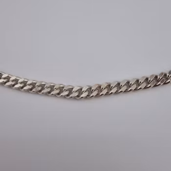 Pansar Halsband Silver Smycken 50.0 cm