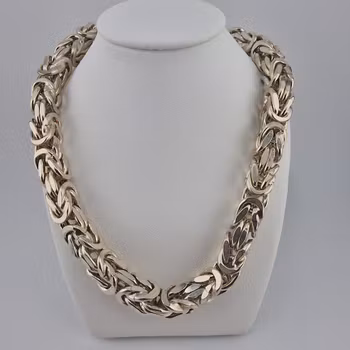 Kejsarlänk Halsband Silver Smycken 60.0 x 0.8 cm