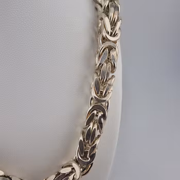 Kejsarlänk Halsband Silver Smycken 60.0 x 0.8 cm