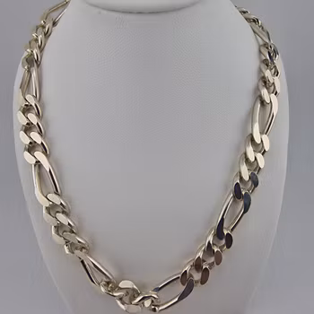 Figaro Halsband Silver Smycken 55.0 cm