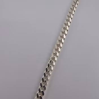 Pansar Halsband Silver Smycken 55.0 cm