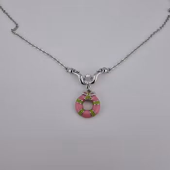 Munk halsband Silver Smycken 22.0 cm