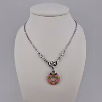 Munk halsband Silver Smycken 22.0 cm