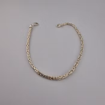 Kejsarlänk Armband Silver Smycken 22.0 cm