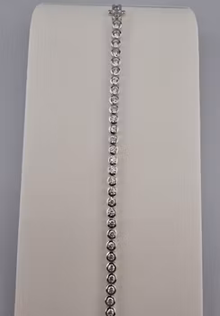 Tennisarmband Silver Smycken 19.0 cm