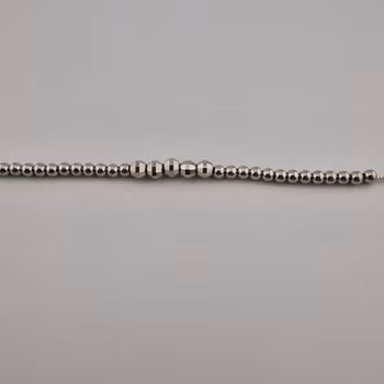 Rundpärlarmband Silver Smycken 26.0 cm