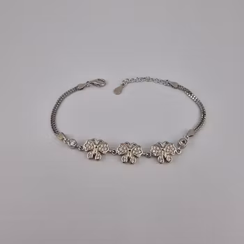 Fjärils armband Silver Smycken 20.0 cm