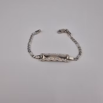 Barn armband Silver Smycken 13.0 cm