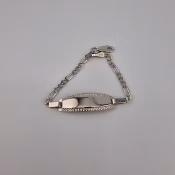 Barn armband Silver Smycken 13.0 cm