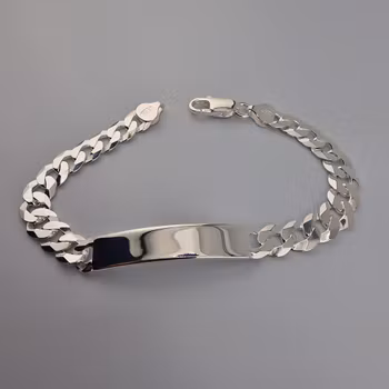 Pansar armband Silver Smycken 21.0 cm