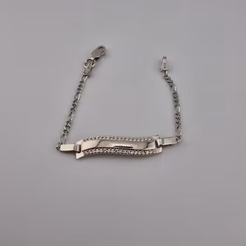 Barn armband Silver Smycken 13.0 cm