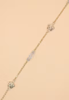 Armband med berglockor Guld 19.0 cm