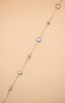 Armband med berglocker Guld 18.0 cm