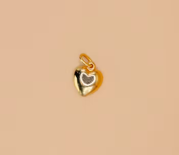 Hjärthänge Berlock Guld
