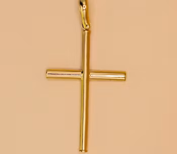 Korshänge Berlock Guld