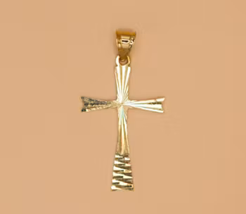 Korshänge Berlock Guld