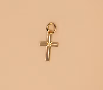 Korshänge Berlock Guld