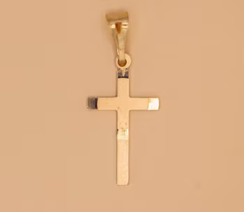 Korshänge Berlock Guld