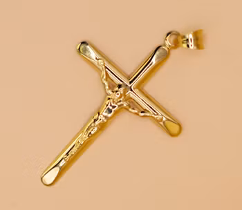 Korshänge Berlock Guld