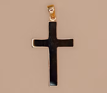Korshänge Berlock Guld
