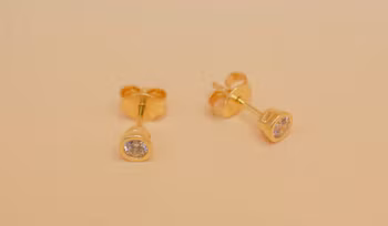 Örhängen Guld 0.4 cm