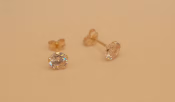 Örhängen Guld 0.5 cm