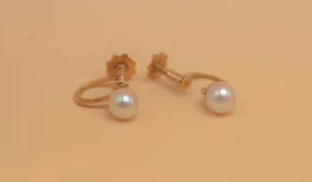 Örhängen Guld 0.5 cm