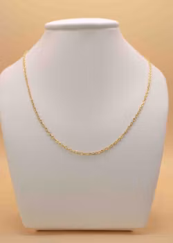 Ankar kedja Halsband Guld 48.0 cm