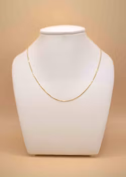 Halskedja Halsband Guld 45.0 cm
