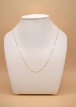 halskedja Halsband Guld 45.0 cm