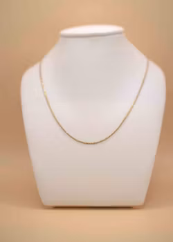 Halskedja Halsband Guld 50.0 cm