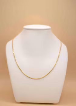 Halskedja Halsband Guld 50.0 cm