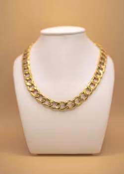 Pansar Halsband Guld 55.0 cm