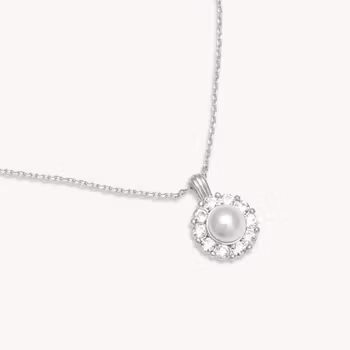 Sofia Pearl necklace - Créme Lily & Rose Varumärke