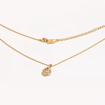Petite Miss Alice necklace - Crystal (gold) Lily & Rose Varumärke