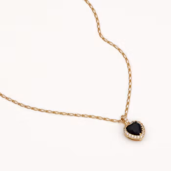 Rose necklace - Jet Lily & Rose Varumärke